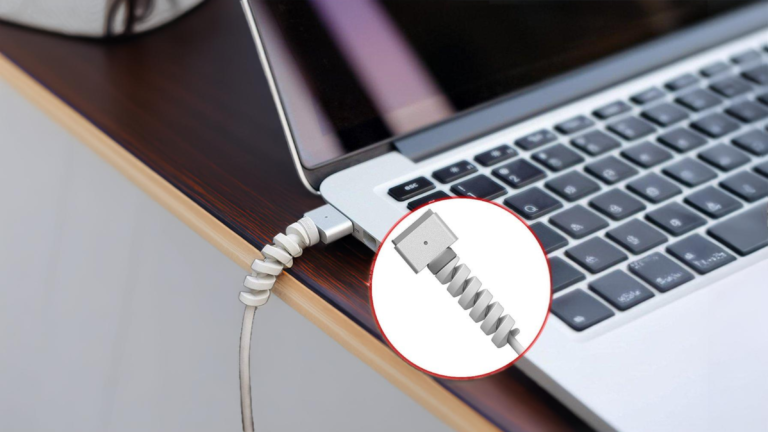 Inefable spiral charging cable connection protectors